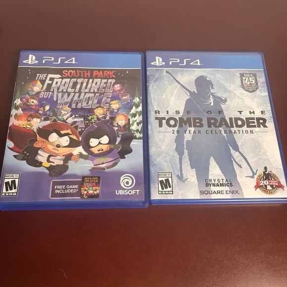PS4 Games Lot Tomb Raider South Park Elder Scrolls Final Fantasy Tested EUC - Picture 6 of 9